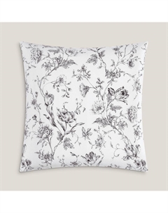 Наволочка Эмиэл белый/серый 70x70 см Togas