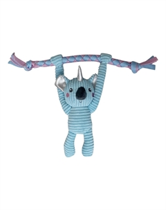 Игрушка для собак коала на веревке 26 см Chomper