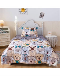 Комплект постельного белья Собачки Детский Полуторный Sofi de marko
