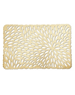 Подставка под горячее 43,5х28,5 см золото Zeller