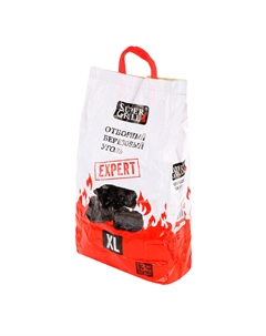 Уголь березовый 3 кг expert Supergrill