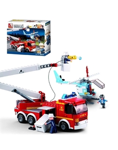 Конструктор пожарная машина (M38-B0627) Sluban