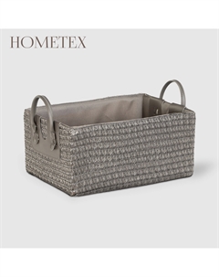 Корзина для хранения графитовая 29х20х14 см Hometex