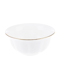 Набор салатников Империал белое золото магнолия 12 см 3 шт Hatori