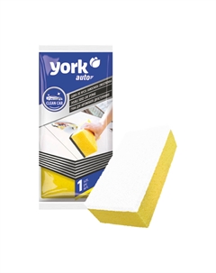 Губка для автомобиля двусторонняя York