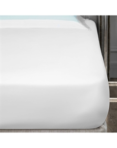 Простыня на резинке Эдем белая 160x200+35 см Togas