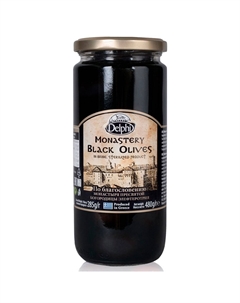 Маслины Монастырские с косточкой в рассоле 480 г Delphi