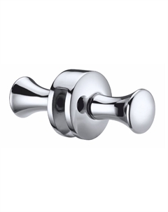 Крючок для душевых уголков круглый Wasserkraft хром