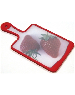Доска разделочная Flutto 35х18 см клубника Atlantis