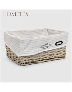 Корзина для хранения бежевая 35x25х16 Hometex