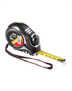 Рулетка с автоматическим фиксатором 5м х 19 мм Hardy