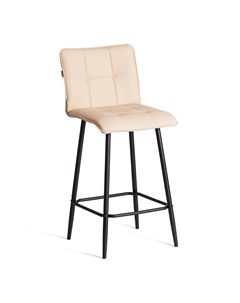 Полубарный стул Bari/Бари экокожа, бежевый, 42х55х99 см Tc
