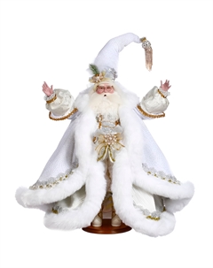 Фигура декоративная Санта в белом 61 см Goodwill