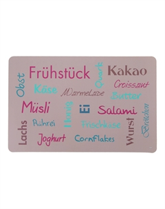 Подставка под горячее 43х29 см розовый Kesper