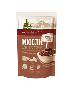 Мюсли шоколадные 400 г Bionova