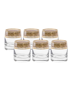 Набор стопок Pavo Панто платина 60 мл 6 шт Crystalite bohemia