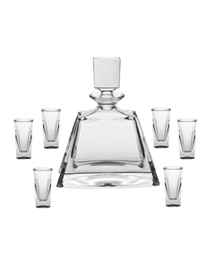 Набор для ликера Штоф 700 мл и 6 рюмок 50 мл (990/99999/9/00000/488-709) Crystalite bohemia