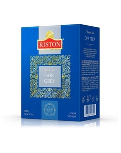 Чай черный листовой ЭрлГрей, 200 г Riston