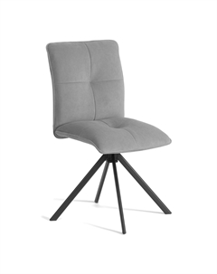 Стул обеденный Sweet поворотный механизм 360, велюр, серый, 29 Tc