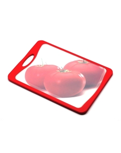 Доска разделочная Flutto 37х25 см томат Atlantis