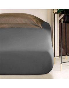 Простыня на резинке Диксон серый 180х200+30 Togas