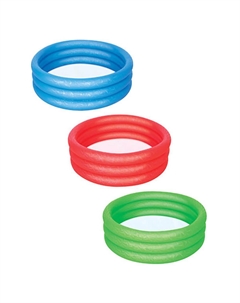 Бассейн надувной детский в трех цветах 122х25см (51025) Bestway