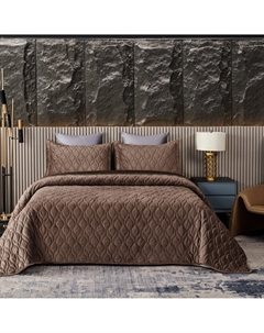 Покрывало Нобилис шоколадный 240х260 см Sofi de marko