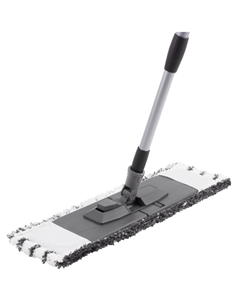 Швабра телескопическая для влажной Уборки плоская микрофра 71/120 см In loran