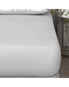 Простыня на резинке Френсис светло-серая 160х200 см Togas