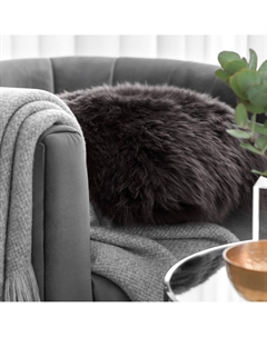 Подушка декоративная Отеро коричневая 40х40 см Togas