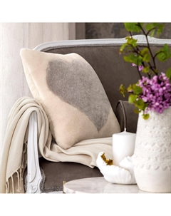 Подушка декоративная Мюнье серая 40х40 см Togas