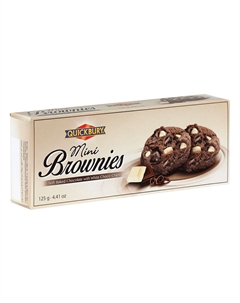 Печенье брауни с белым шоколадом 125 г Quickbury