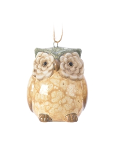 Подвеска декоративная сова 6 см Kaemingk