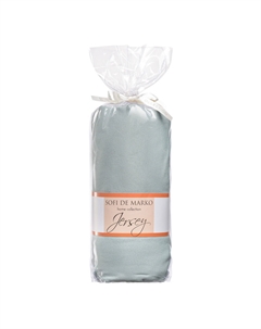 Простыня Роланд серый 180х200х30 см Sofi de marko