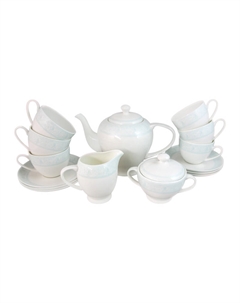 Сервиз чайный 71557/2А Дионис-аквамарин 6 персон 15 предметов Акку