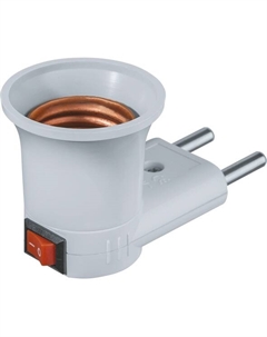 Патрон-переходник с розетки на цоколь E27 Navigator