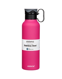 Бутылка стальная Hydrate 0,6 л Sistema