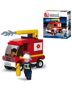 Конструктор пожарная машина с водометом (M38-B0622C) Sluban