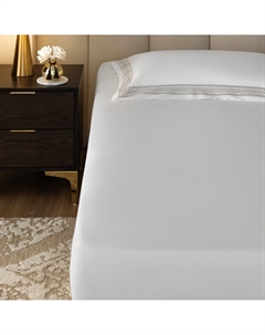 Простыня на резинке Персефона белый 180x200+35 см Togas