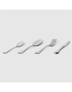 Набор столовых приборов Fulya серебристый из 24 предмета Nehir