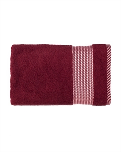 Полотенце Leon бордовое 50х90 см Sofi de marko