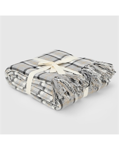 Плед checked gray 140х200 см Homelines textiles