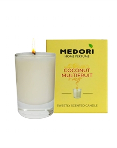 Аромасвеча coconut multifruit 70 мл Medori