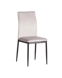 Стул ТС Capri светло-серый вельвет 49,5х41х93,5 см Tc