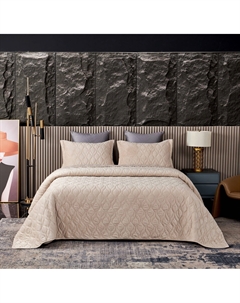 Покрывало Нобилис светло-бежевый 240х280 см Sofi de marko