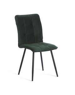 Стул Bari велюровый изумрудный 46х55х89 см Tc
