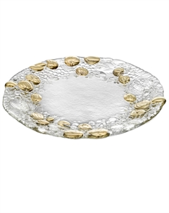 Тарелка A night in Palmira 36 см Gold Ivv