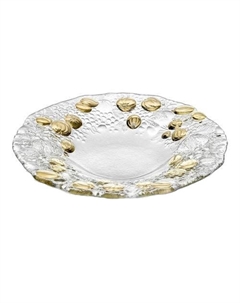 Тарелка A night in Palmira 38 см Gold Ivv