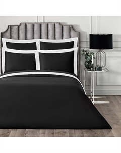 Пододеяльник Эдем черный с белым 260х240 см Togas