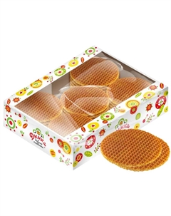 Мягкие вафли с варёной сгущёнкой 0,77 кг Дымка